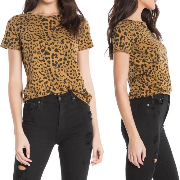 NWT n:philanthropy Jigsaw BFF Leopard Short Sleeve T-Shirt
XS - Picture 1 of 6